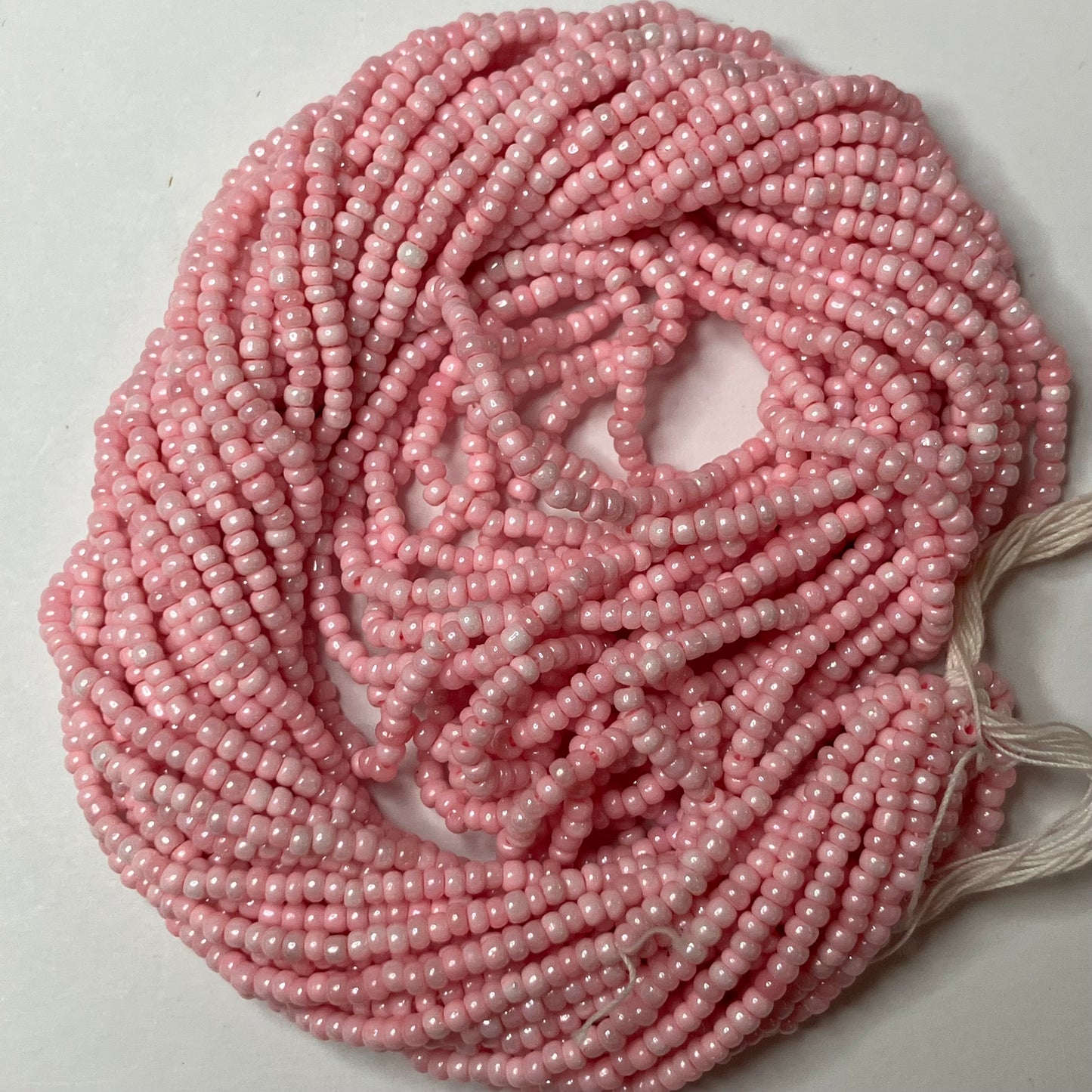 Luster Pink 11/0 Bead Hank
