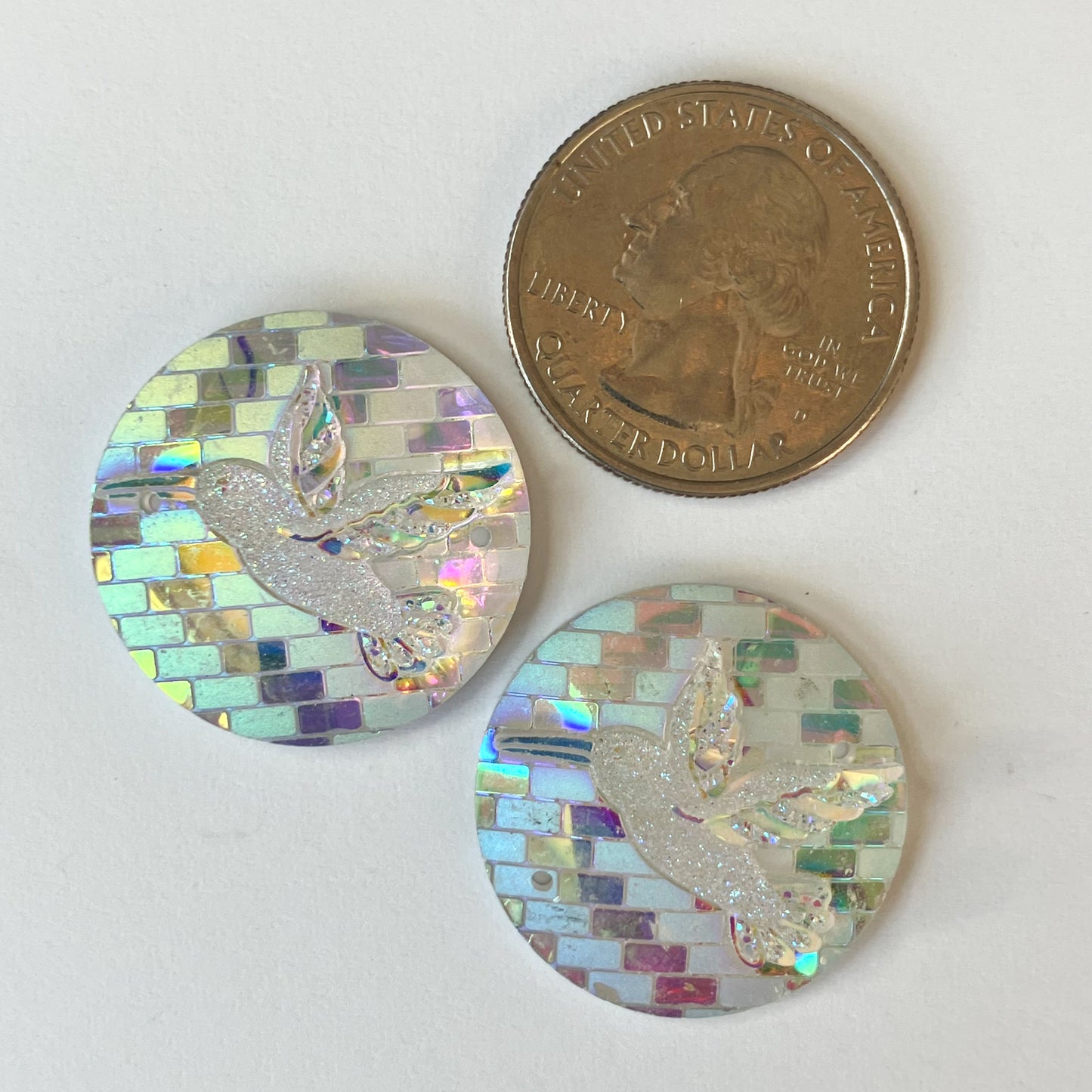 Clear AB Hummingbird Centers – Set of 2