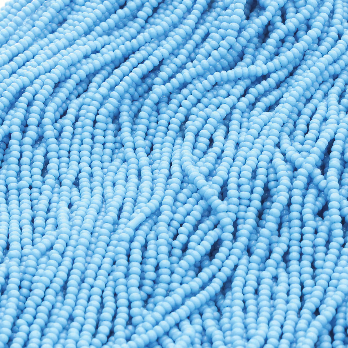 11/0 Charlotte True Cut Turquoise Beads – Hank