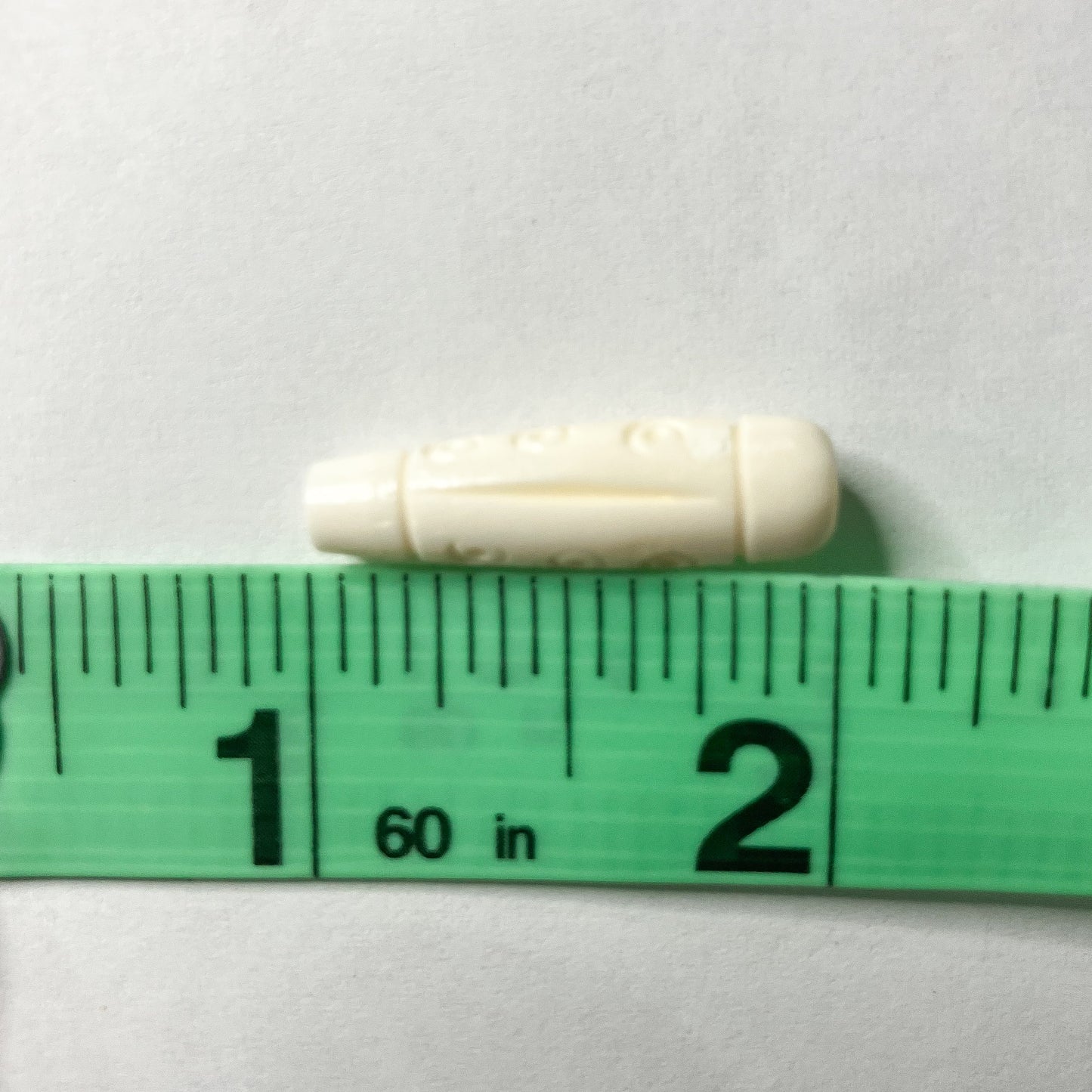 Carved Bone Beads – Set of 10