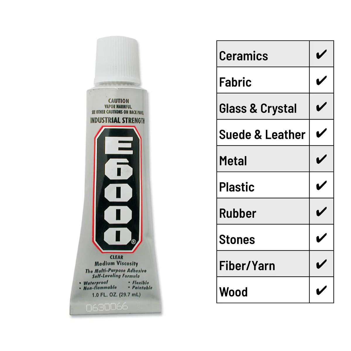 E6000 1.0 oz Glue