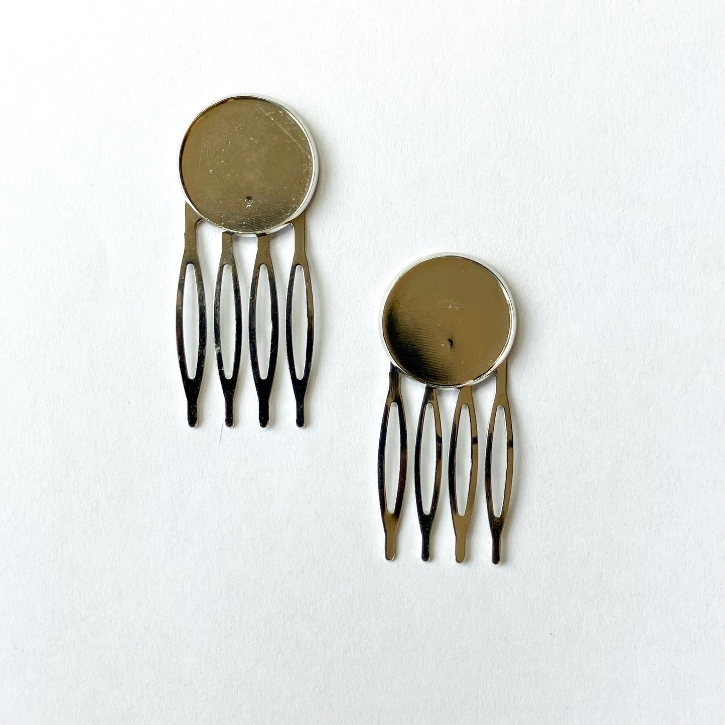 20mm Hair Pick Blanks - Set of 2