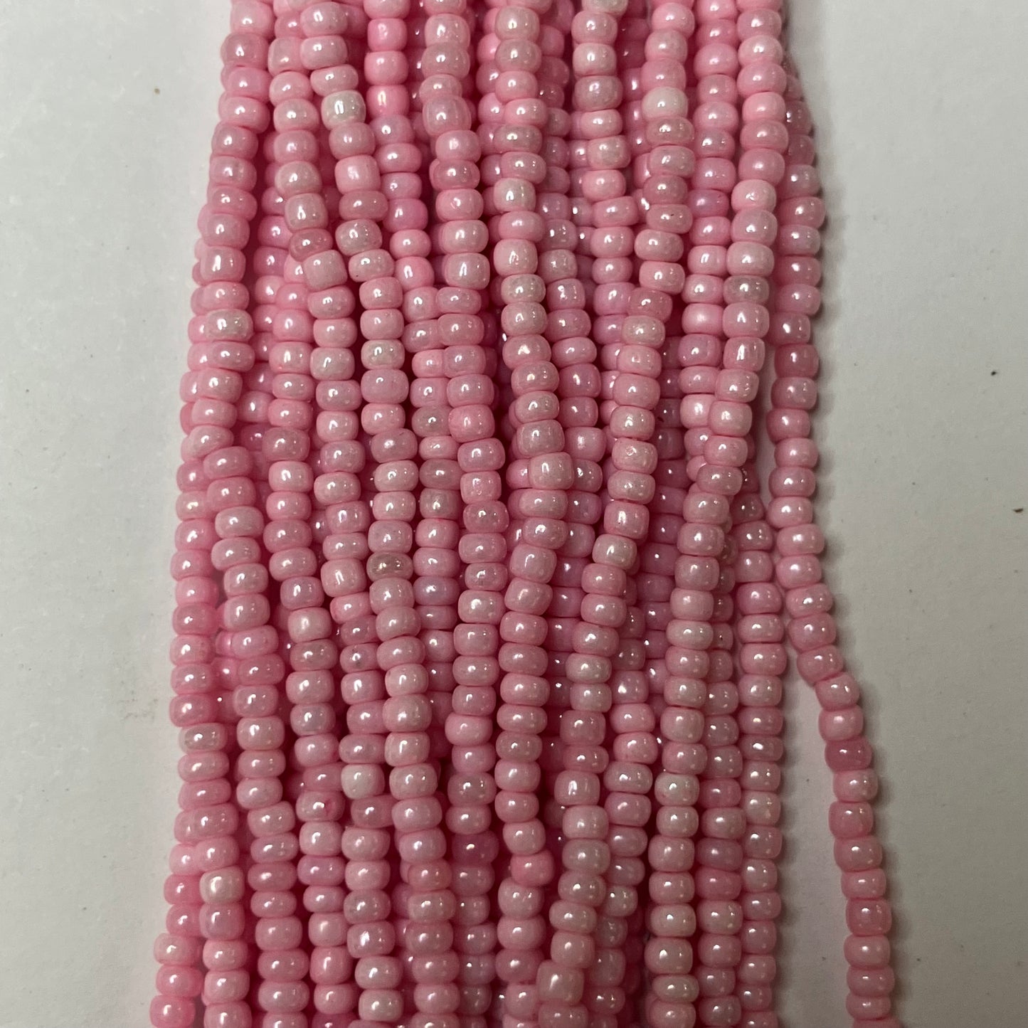 Luster Pink 11/0 Bead Hank