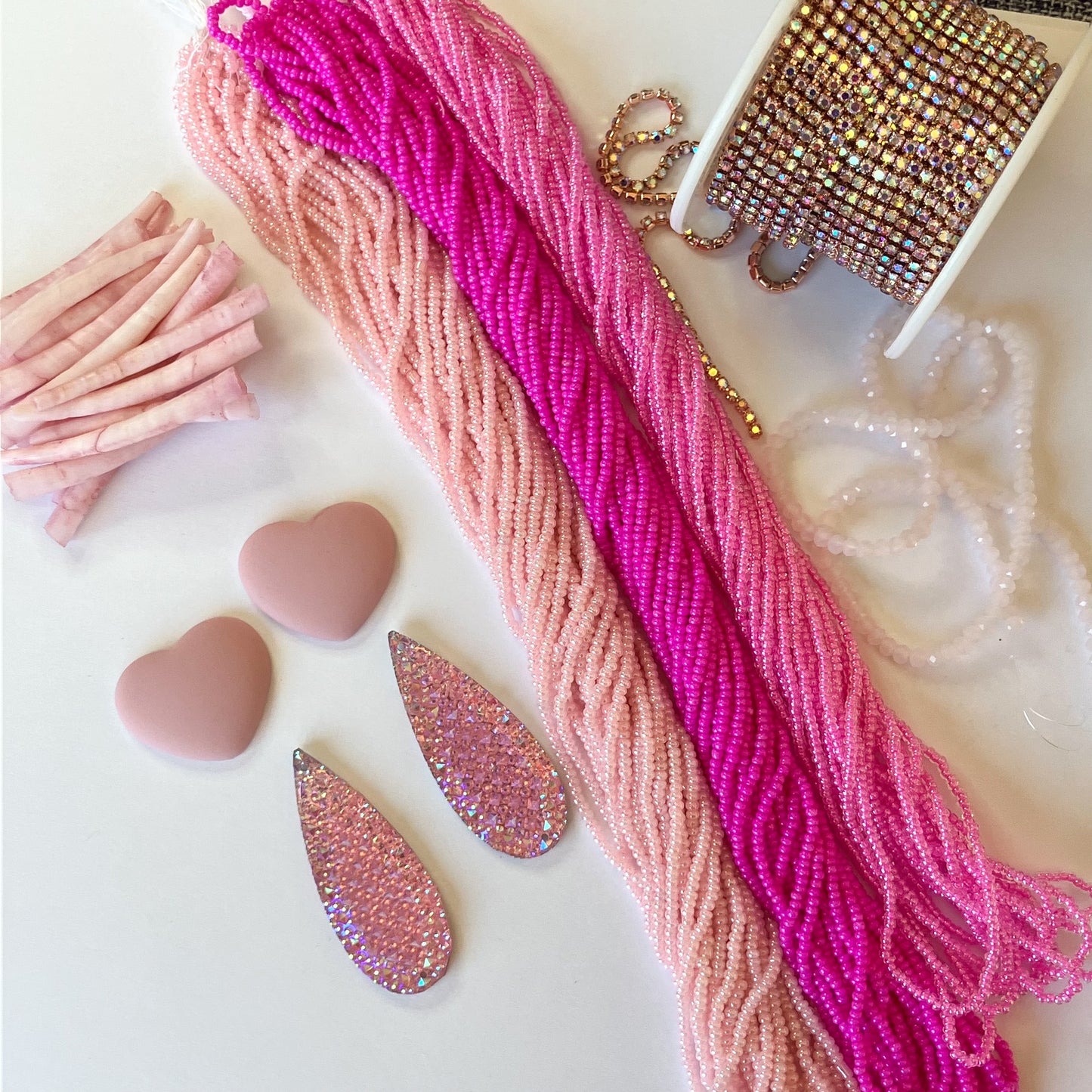 Pretty In Pink Beading Set