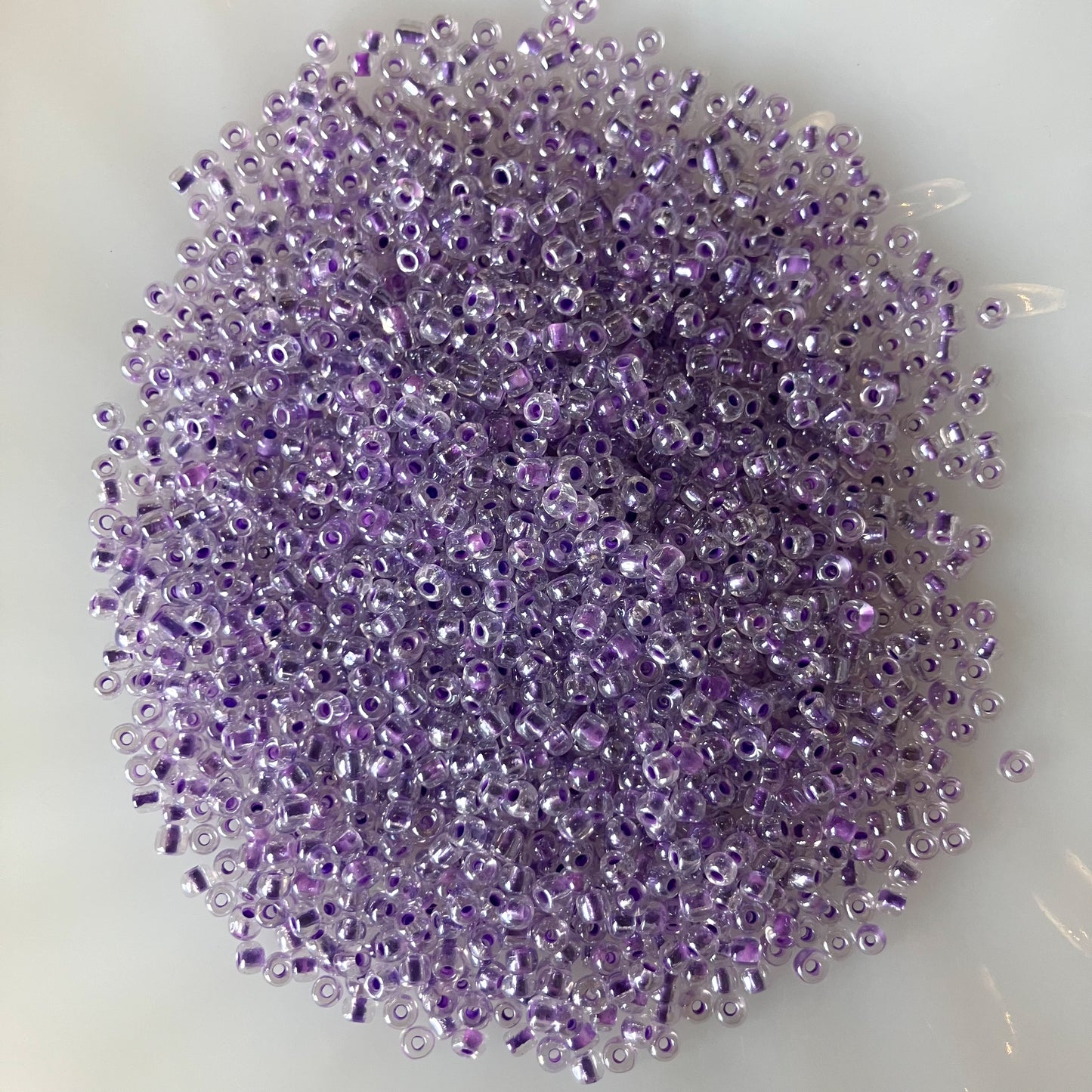 8/0 Purple Color-Lined Seed Beads – 30g & 50g Packs