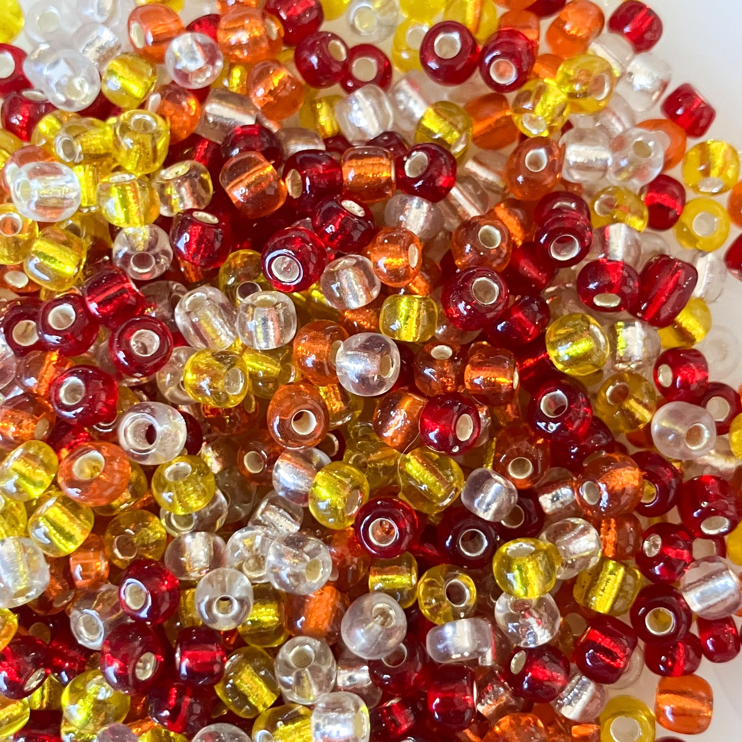 6/0 Fire Bead Mix – 50g Packs