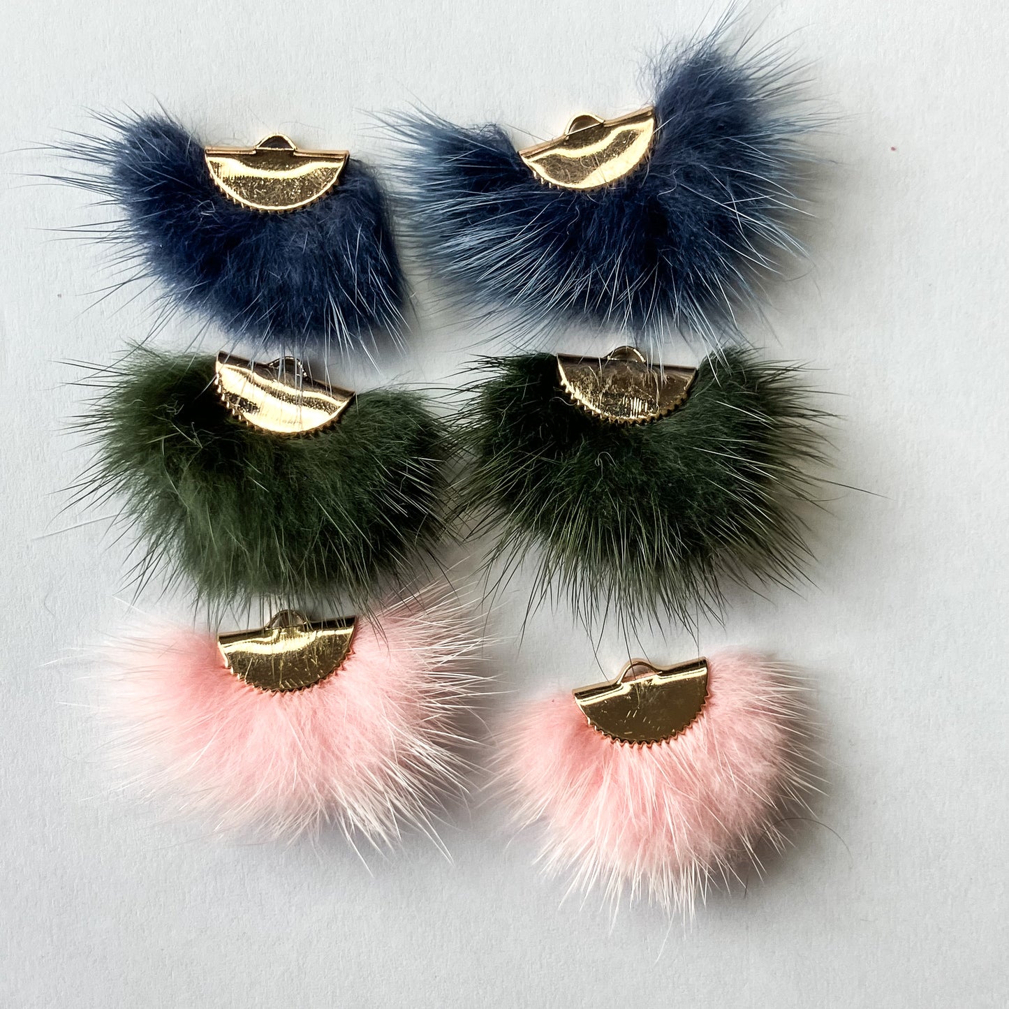 Mink Fur Tassels