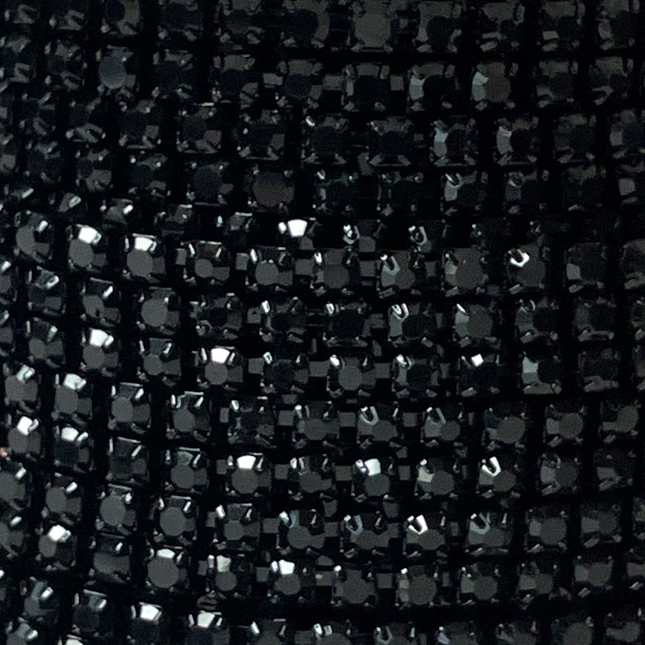 Black SS6 Rhinestone Banding – 1 Yard or 10-Yard Roll