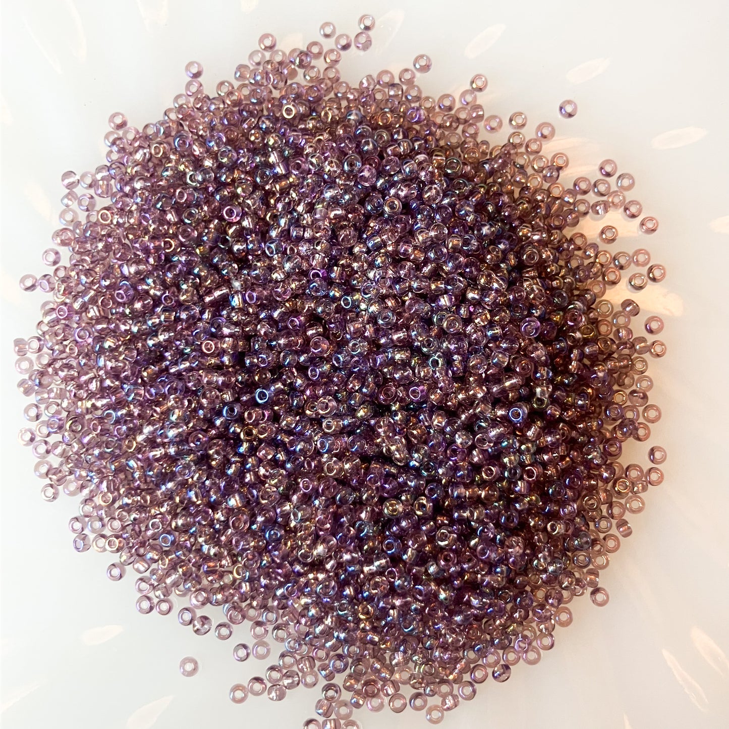 8/0 Transparent Purple Seed Beads – 40g & 50g Packs