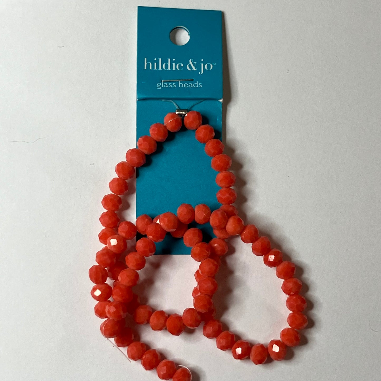 Hildie & Jo 4mm Glass Bead Strands – Orange