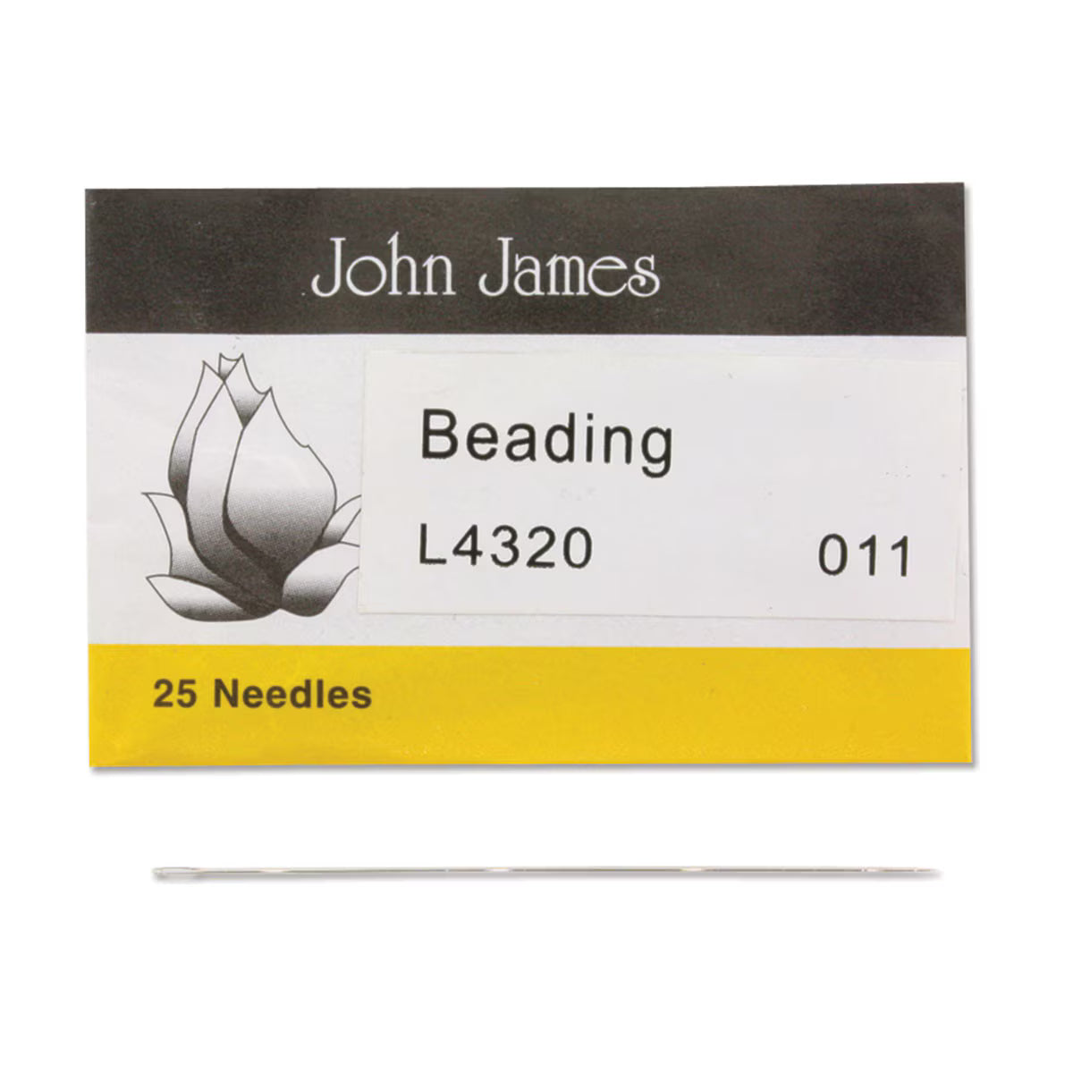 John James Beading Needles – Size 11 (25 Pack)