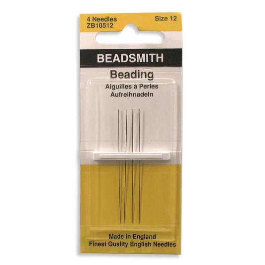 Beading Needles – Size 12 (Set of 4)