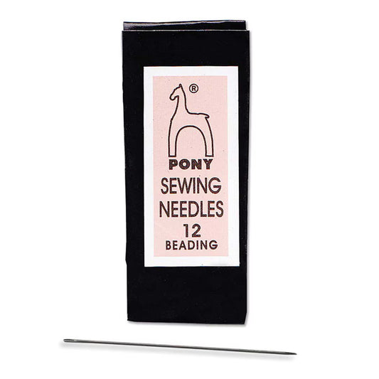 Pony Beading Needles – Size 12 (25 Pack)