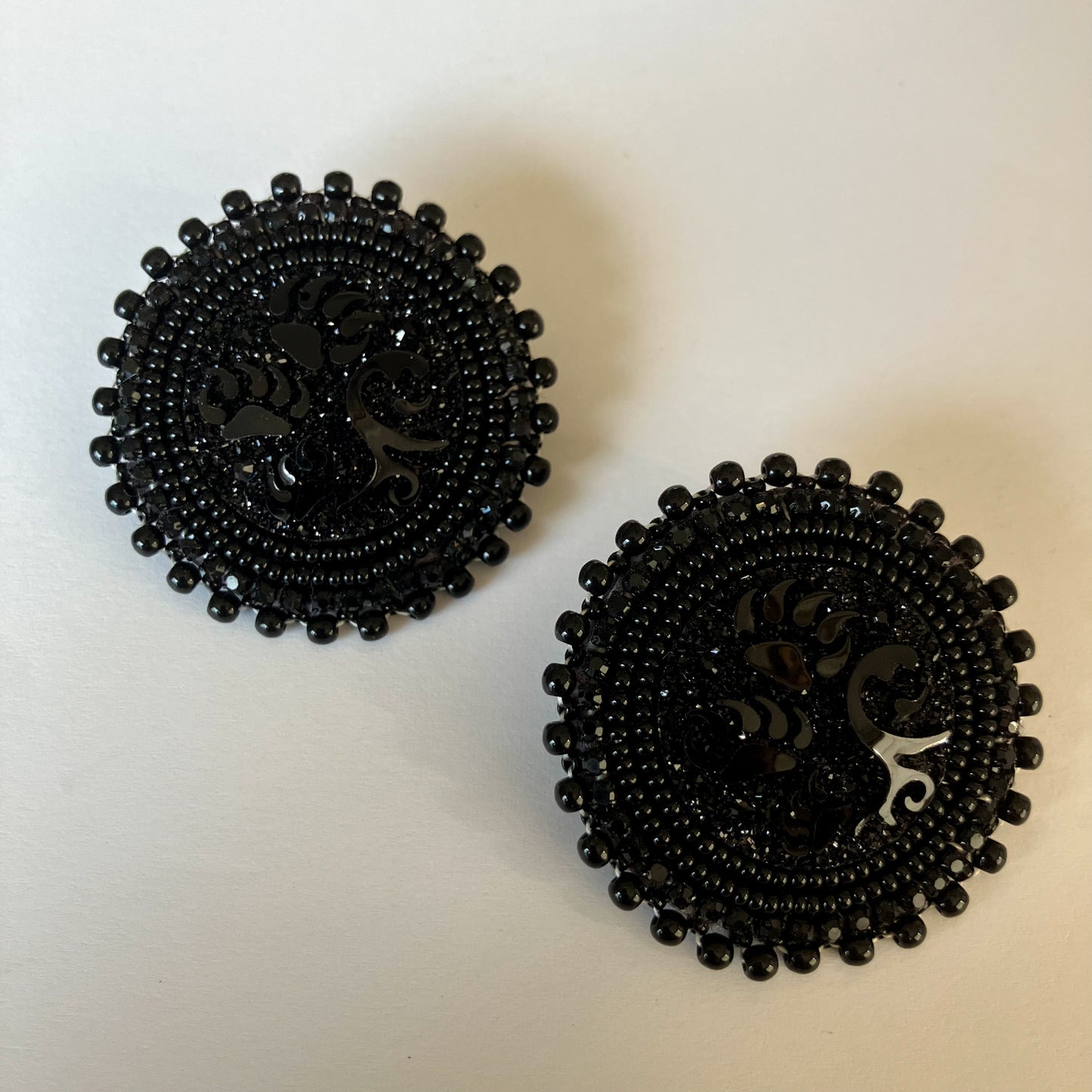 Black Bear Claw Earrings