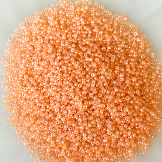 10/0 Coral Pink Seed Beads – 50g Pack