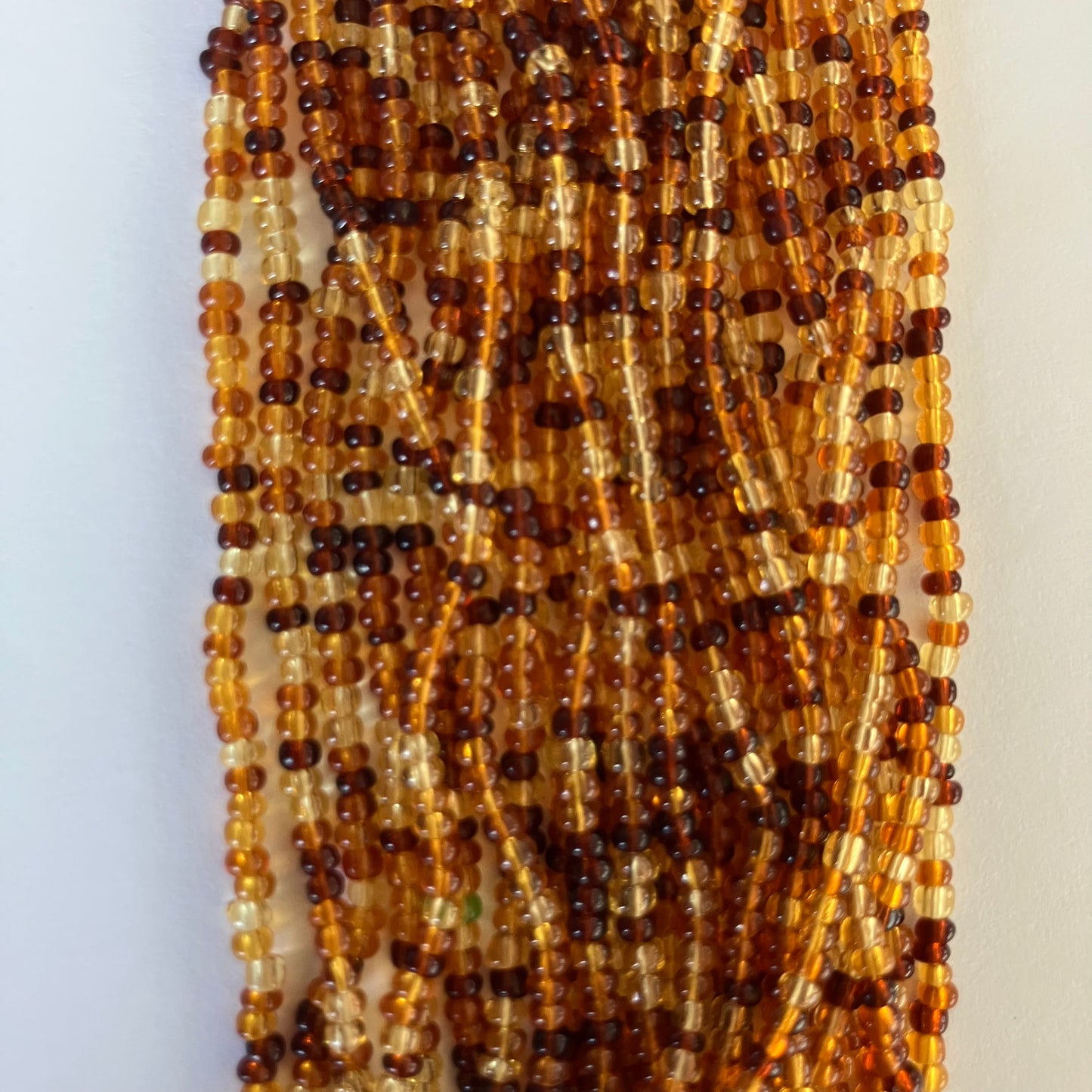 Transparent Brown Bead Mix – Hank