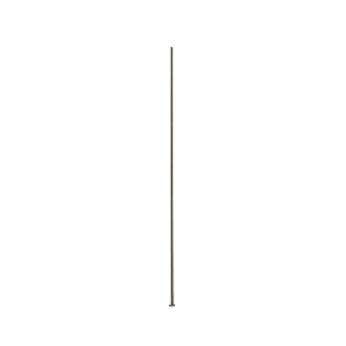 Black Headpin – 3in, 21 Gauge