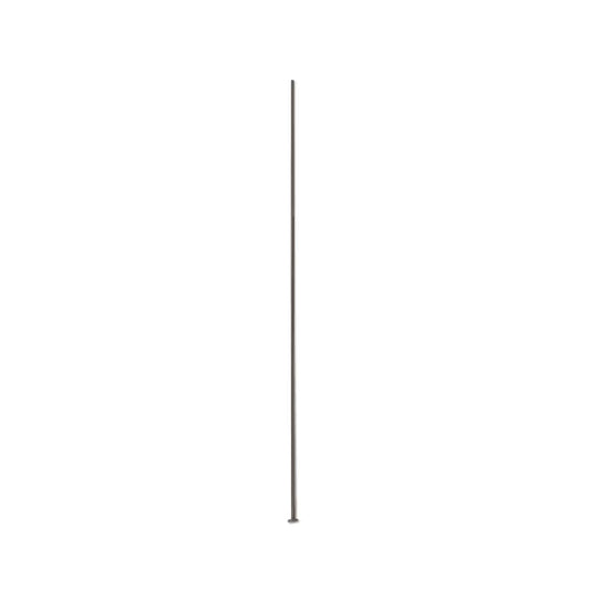 Black Headpin – 3in, 21 Gauge