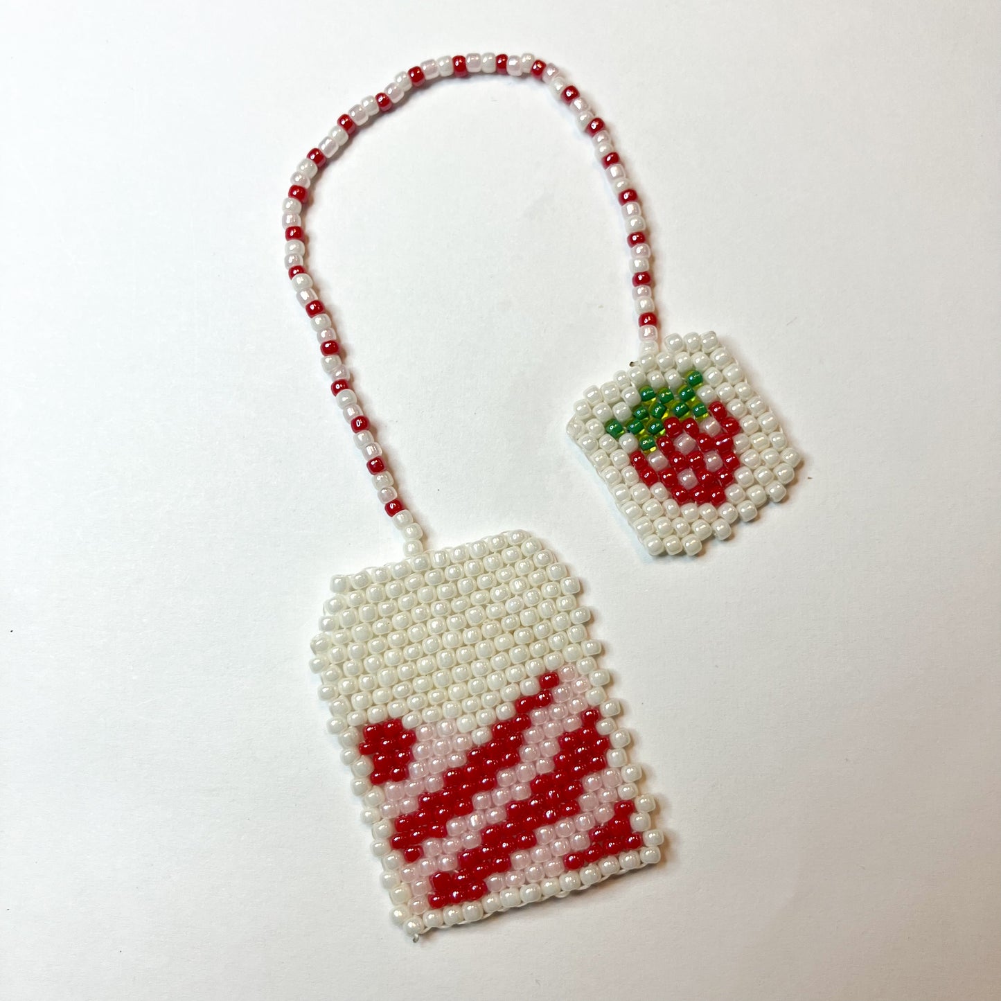 Strawberry Tea Bag Bookmark