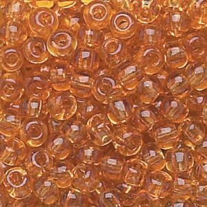 11/0 Topaz Czech Seed Beads - Hank: 12 Strings