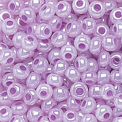11/0 Ceylon Lilac Czech Seed Beads - Hank: 12  Strings